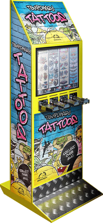 Installers Of Vending Machines That Sells Tattoos For Shopping Centres East Midlands