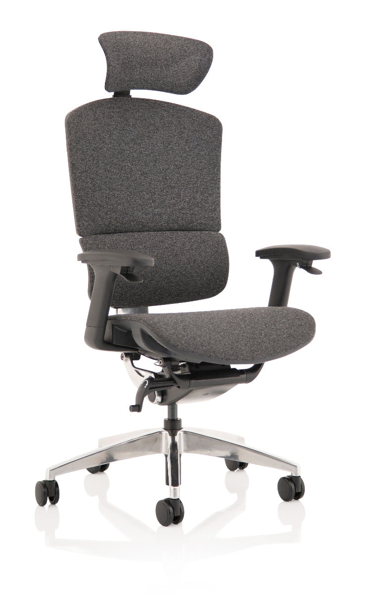 Ergo Click Plus FabriMesh Office Chair - Black or Grey UK