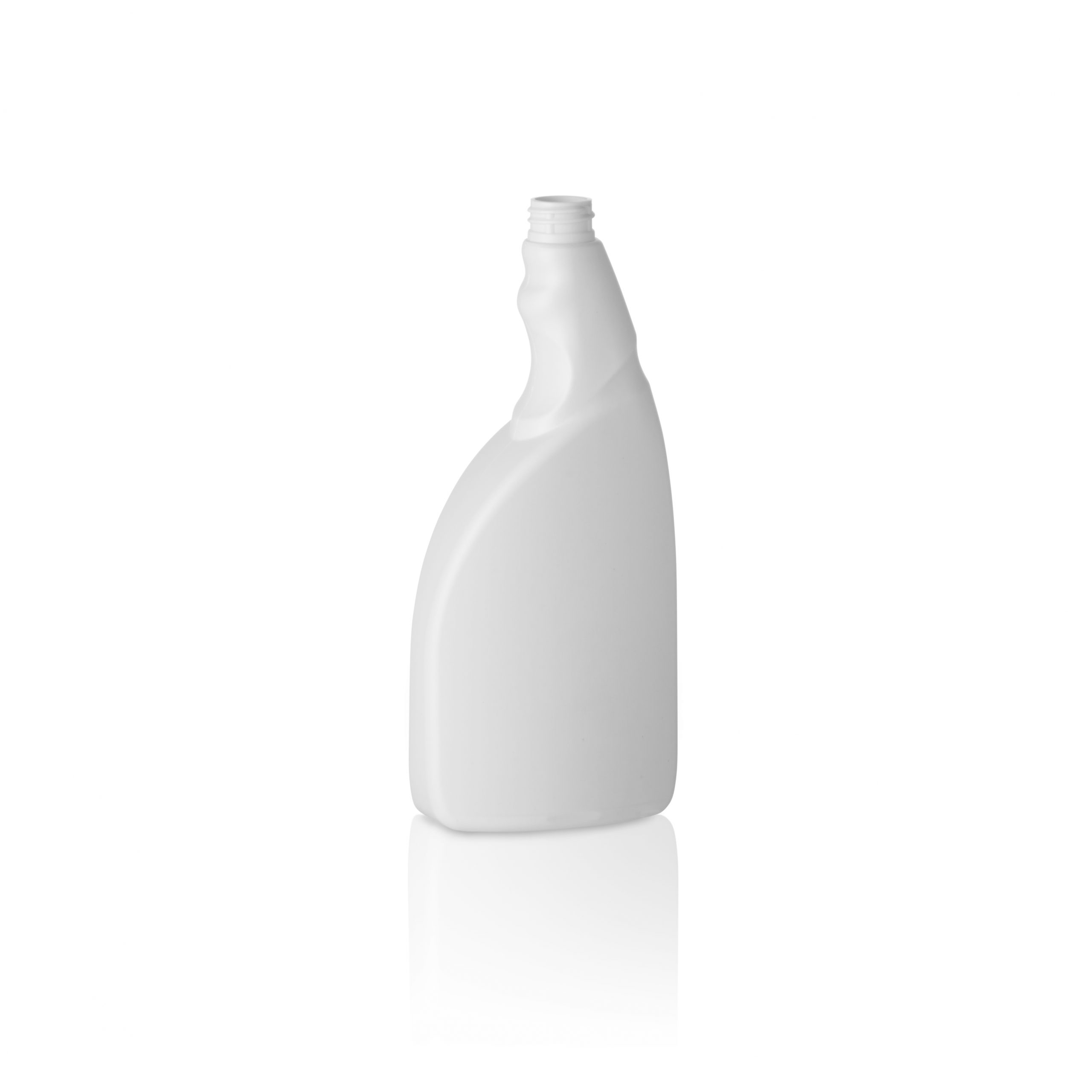 750ml White HDPE 30% PCR Elan Spray Bottle