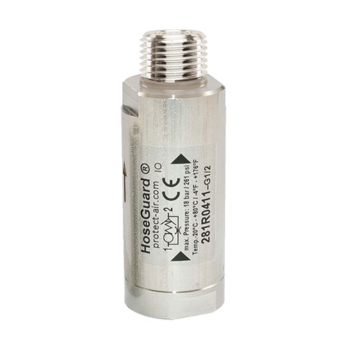 PROTECT AIR Stainless Steel Air Fuse BSPP Male &#47; Female High Flow