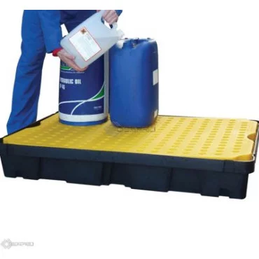 120 x 80cm 100 Litre Spill Tray with Removable Grid
