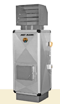 DG-30-C 35kw solid fuel cabinet heater with centrifugal  fan