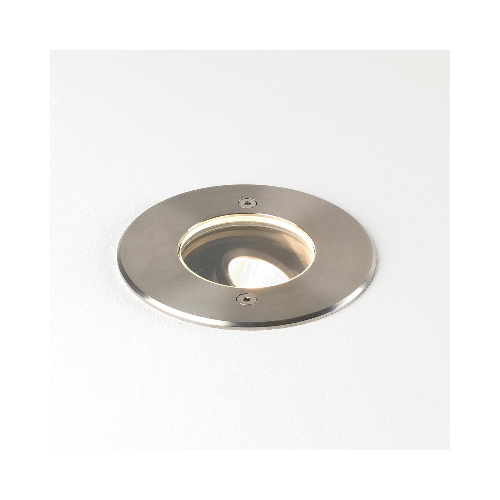 Astro Cromarty 100 Brushed Stainless Steel Ground Light