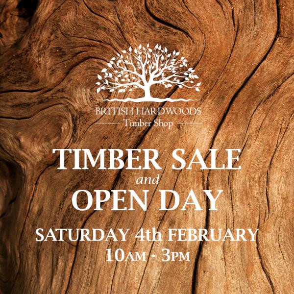Timber Shop Sale and Open Day 2023