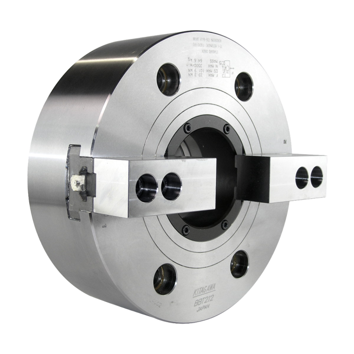 Kitagawa BBT 212 Large Thru-Hole 2-Jaw Power Chuck