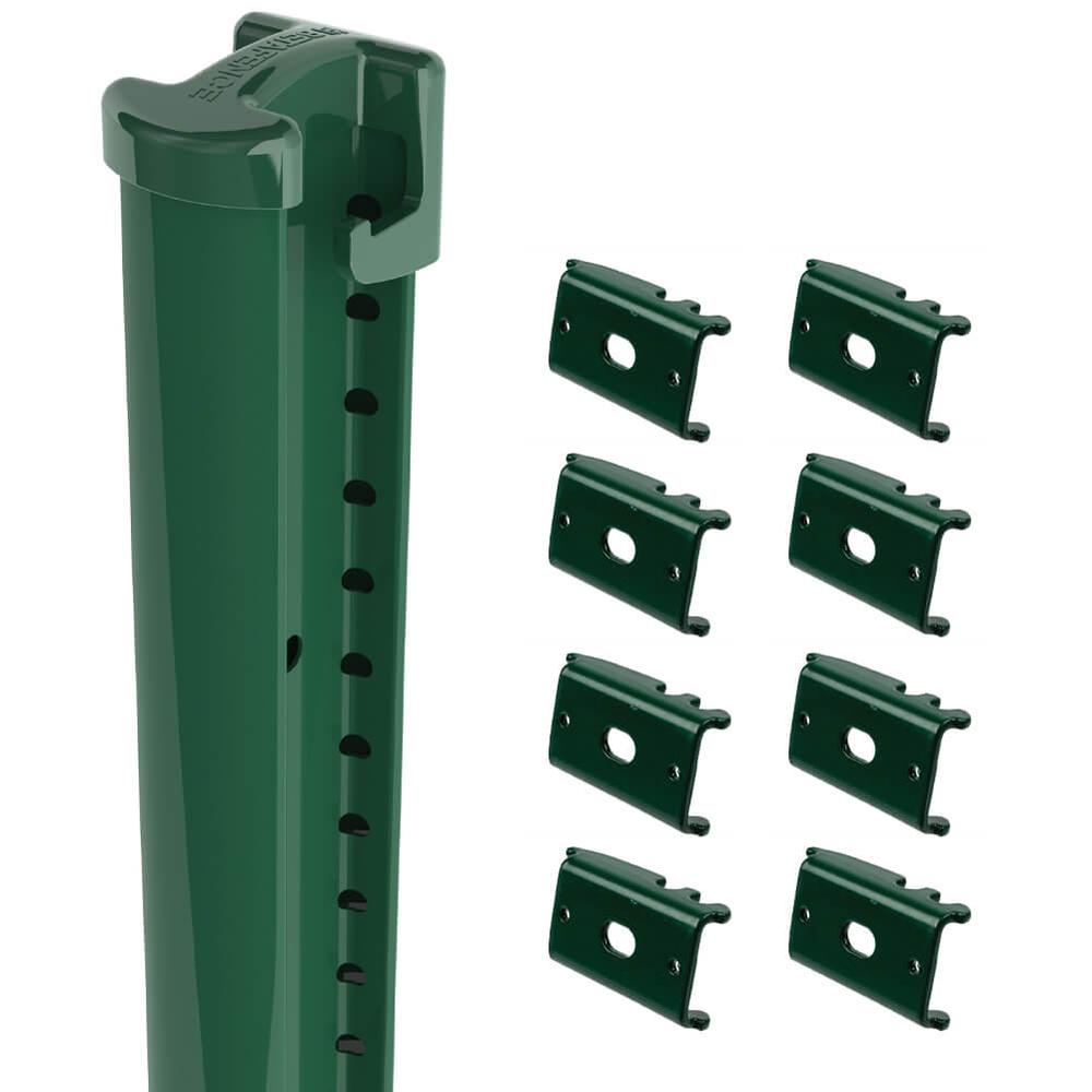 Green Bekafix End Post - 1.8m HO/A Post lengh - 2475mm