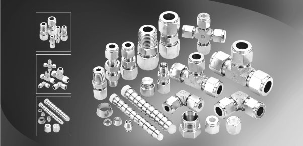 Metric Twin Ferrule Connectors For Industrial Tubing