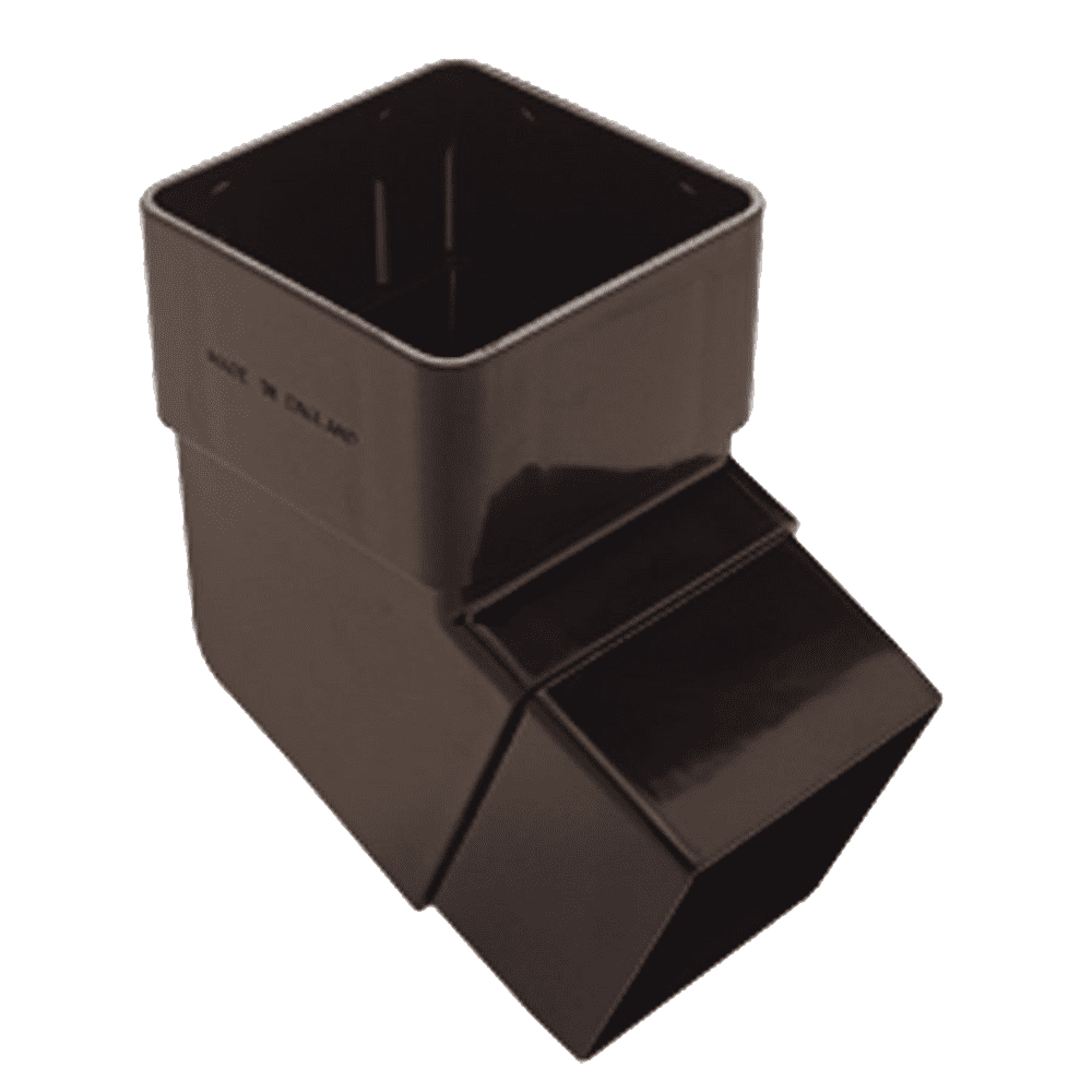 Black Square PVC Guttering Fittings