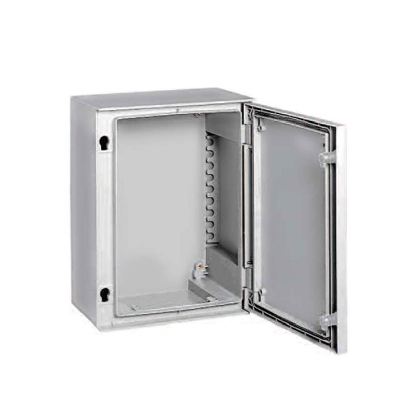 Hellermann NSYPLM43TG GRP Enclosure 430x330x200mm Transparent Door