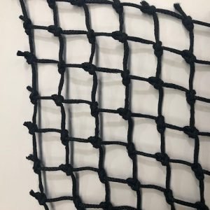 Manufacturers of Black Braided Polyethylene Netting For Industrial Use