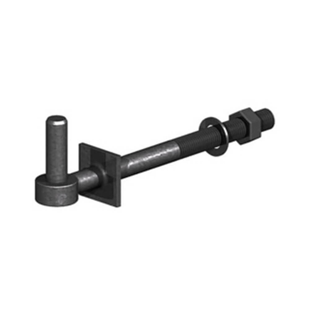 Black Gate Hanger To Bolt 14" x 3/4 Pin (To suit 16mm eyebolt)