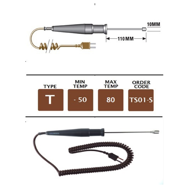 UK Providers Of TS01-S - T Type Dual Surface Immersion Probe