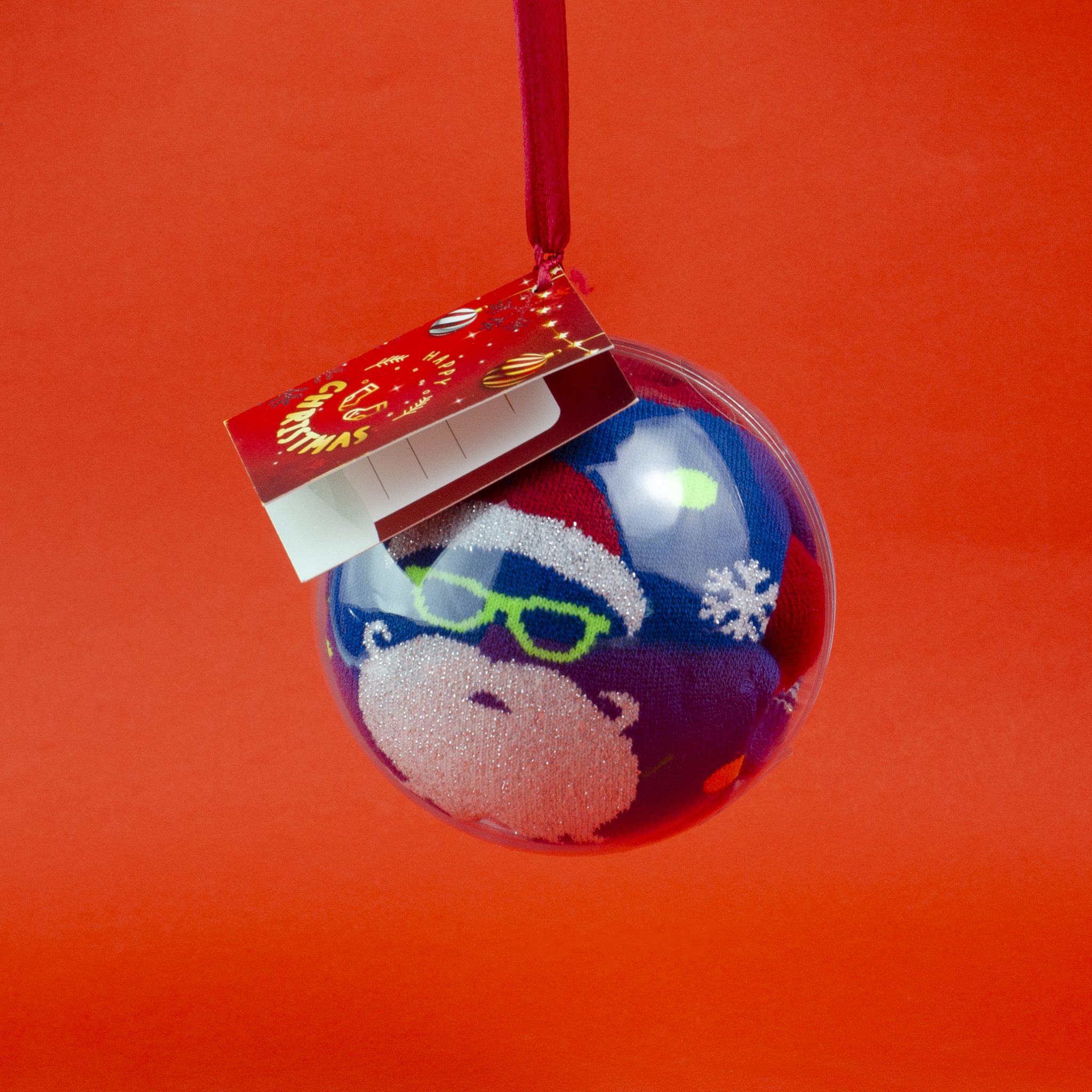 Custom-Made Sustainable Transparent Christmas Bauble