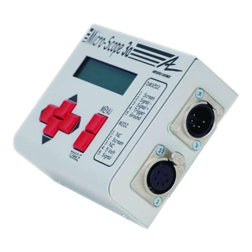 Artistic Licence Micro-Scope 3a DMX512/MIDI Tester