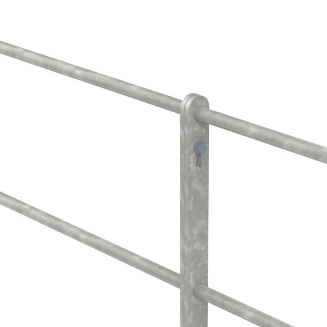 Parkland Bolt-Down Fence Panel Galvanised 895mm Leg Height - Per Metre Price