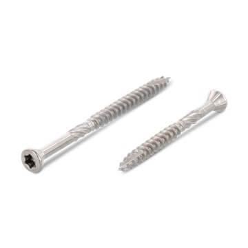 A4 Stainless TX25 RSD CSK Deck Screws 5.0x80