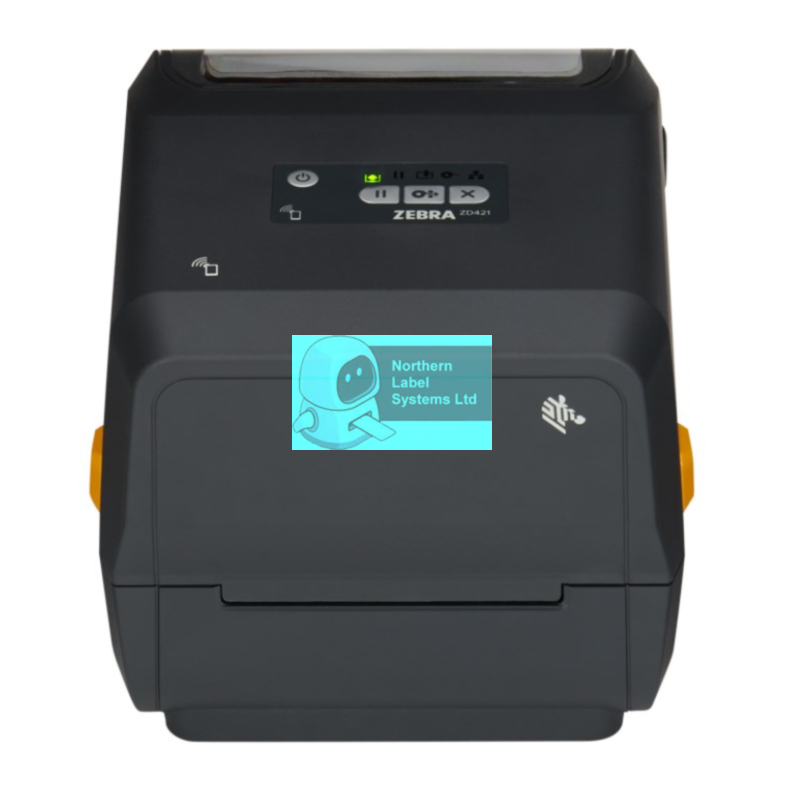  Zebra ZD421T 203dpi Label Printer, ZD4A042-30EE00EZ, Thermal Transfer Version, USB, Bluetooth + LAN 203dpi