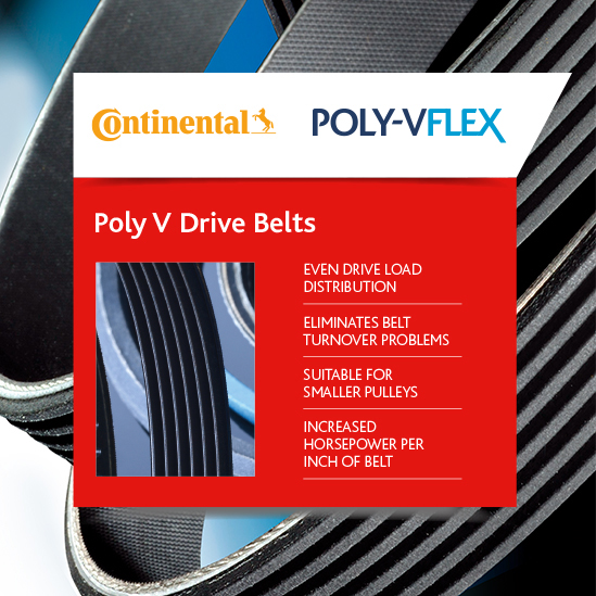 CONTI &#174;  MULTIRIB PJ Section Poly Belts