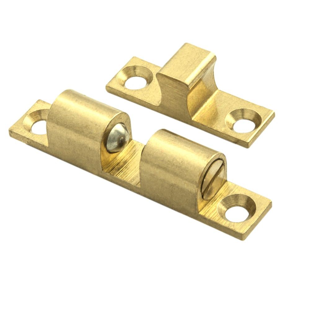 FTD815BSCOL Double Ball Catch 50x9.3mm Brass