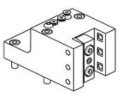 Radial rear-set radial static tool MT CAPTO