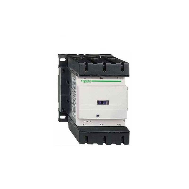 Schneider LC1D115004U7 Contactor 200A Amp 230V AC Volt 4 Main Poles N/O Contact Configuration