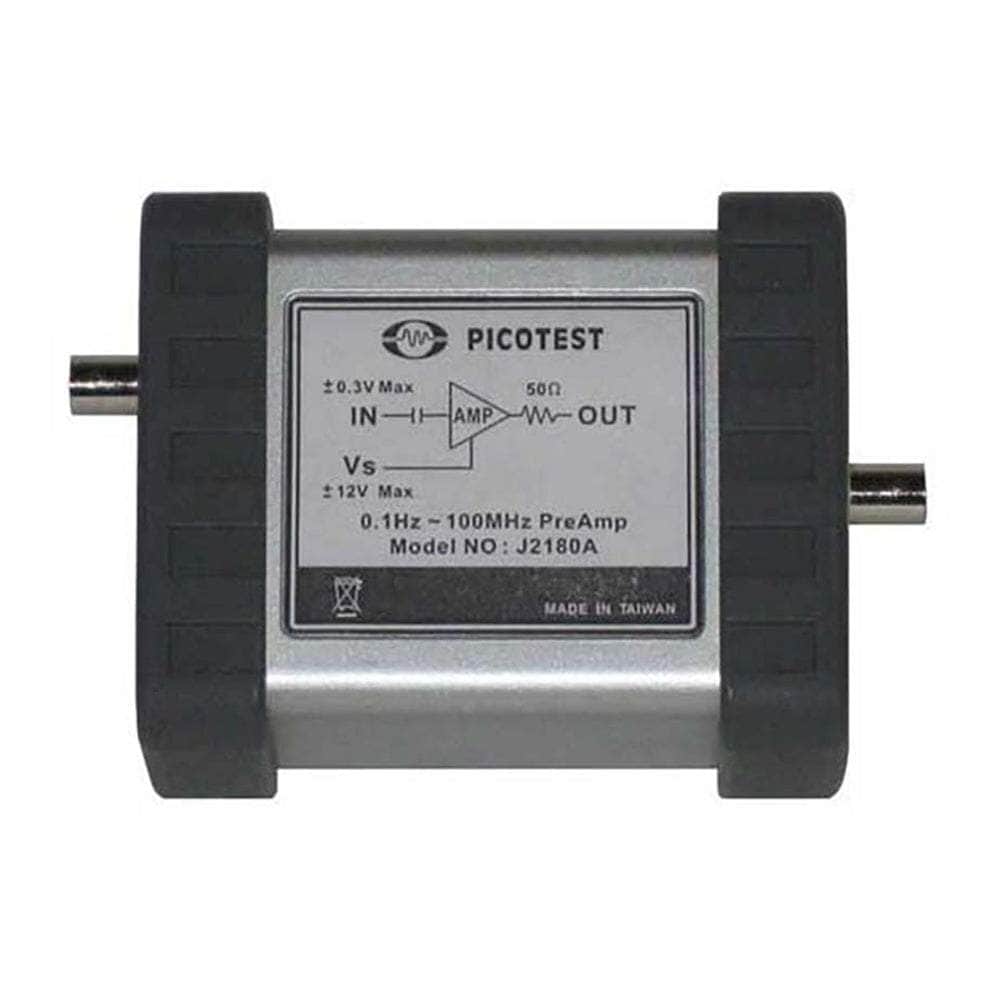 Picotest J2180A Ultra Low-Noise Preamplifer - 0.1Hz to 100MHz