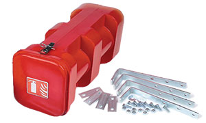 Top Loading Plastic Fire Extinguisher Boxes