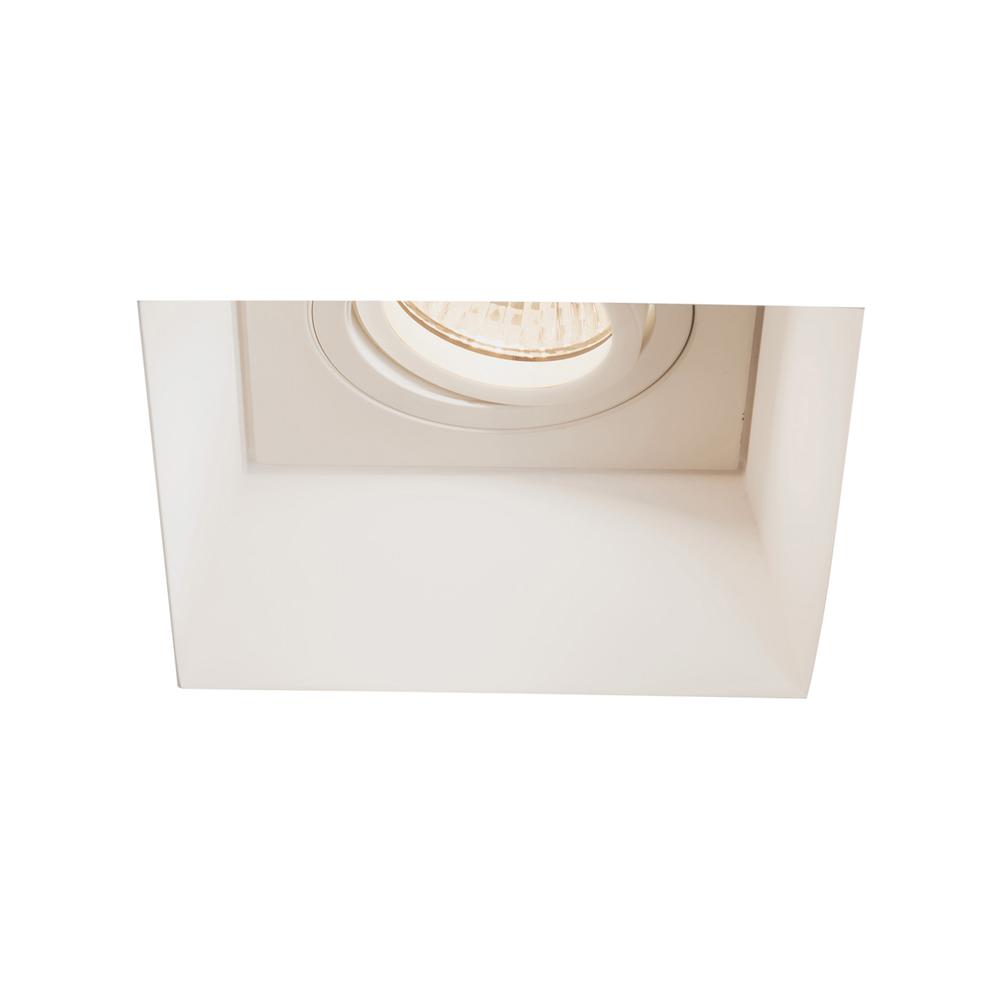 Astro Blanco Square Adjustable Plaster GU10 Downlight