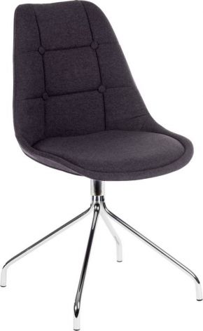 Specialising In Modern Fabric Meeting Reception Room Chair - Plum or Graphite Option -  Sold in Packs of Two - BREAKOUT North Yourkshire