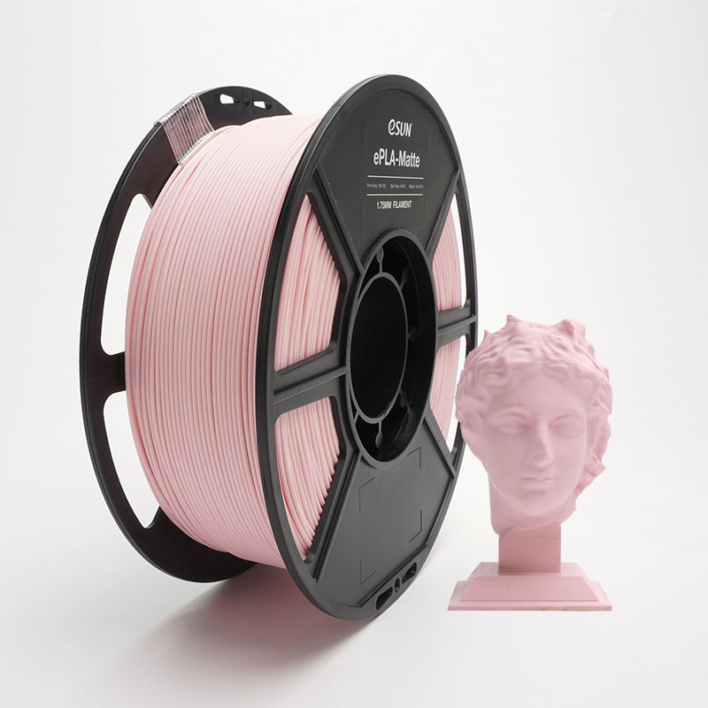 eSUN ePLA Matte Peach Pink 1.75mm 3D Printing Filament