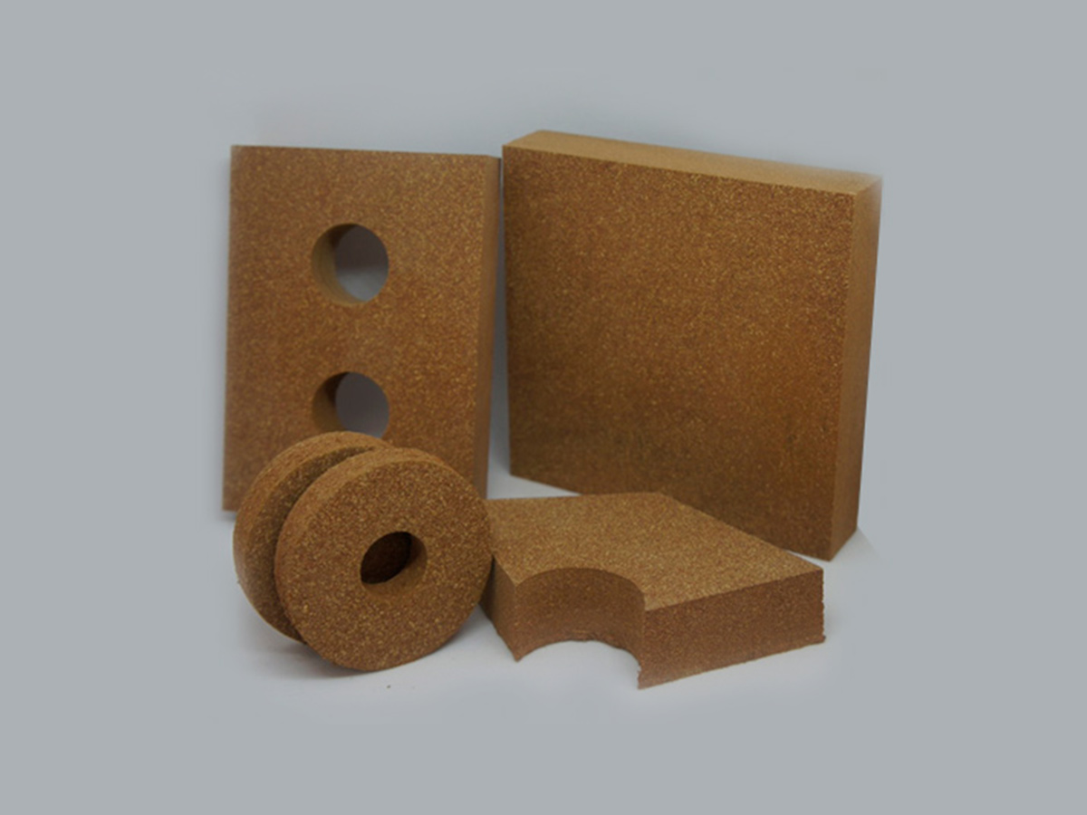 Vibration Reduction Cork Sheets for Slide Bearing