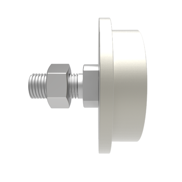 Steel Parallel Flanged 150mm 'I' Beam Wheel with M36 Axle 1500kg