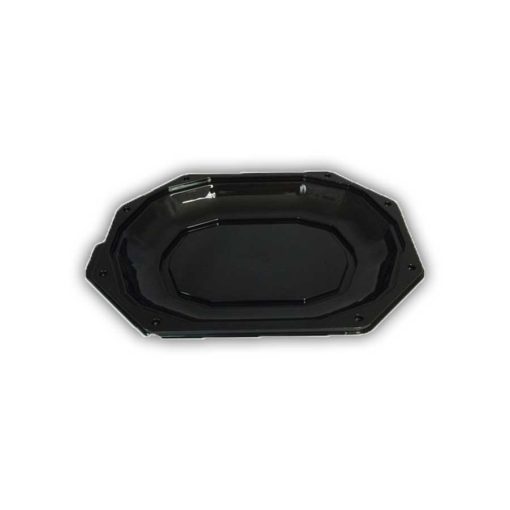 DSPS-B - Sandwich Platter Black Plastic base small (14'' - cased 100 For Restaurants