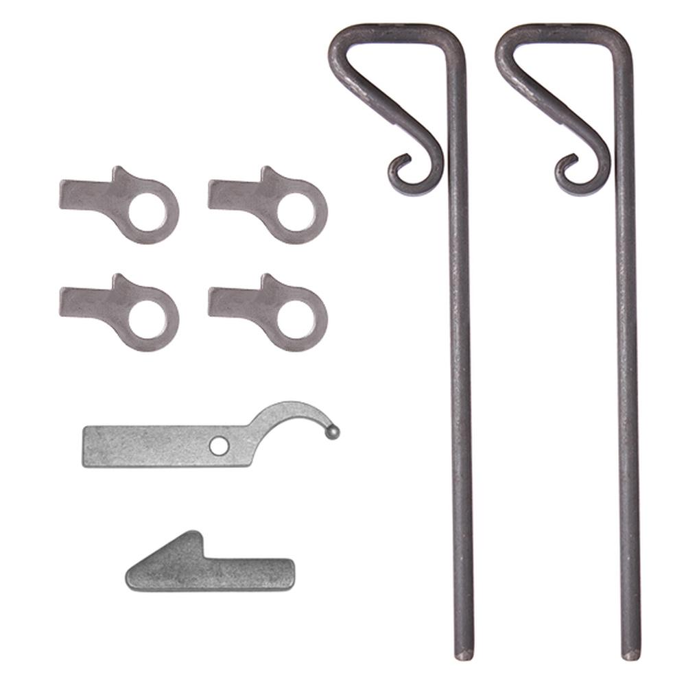 16mm Accessory Kit Pair Gates4 Guides  2 Drop Bars  1 Latch + 1 Catch