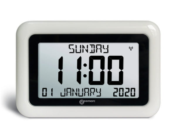 Viso 10 LCD Calendar Clock