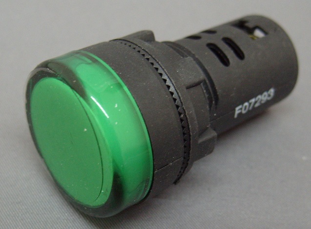 LED Indicator Green 240V AC
[CP LE22G/240]