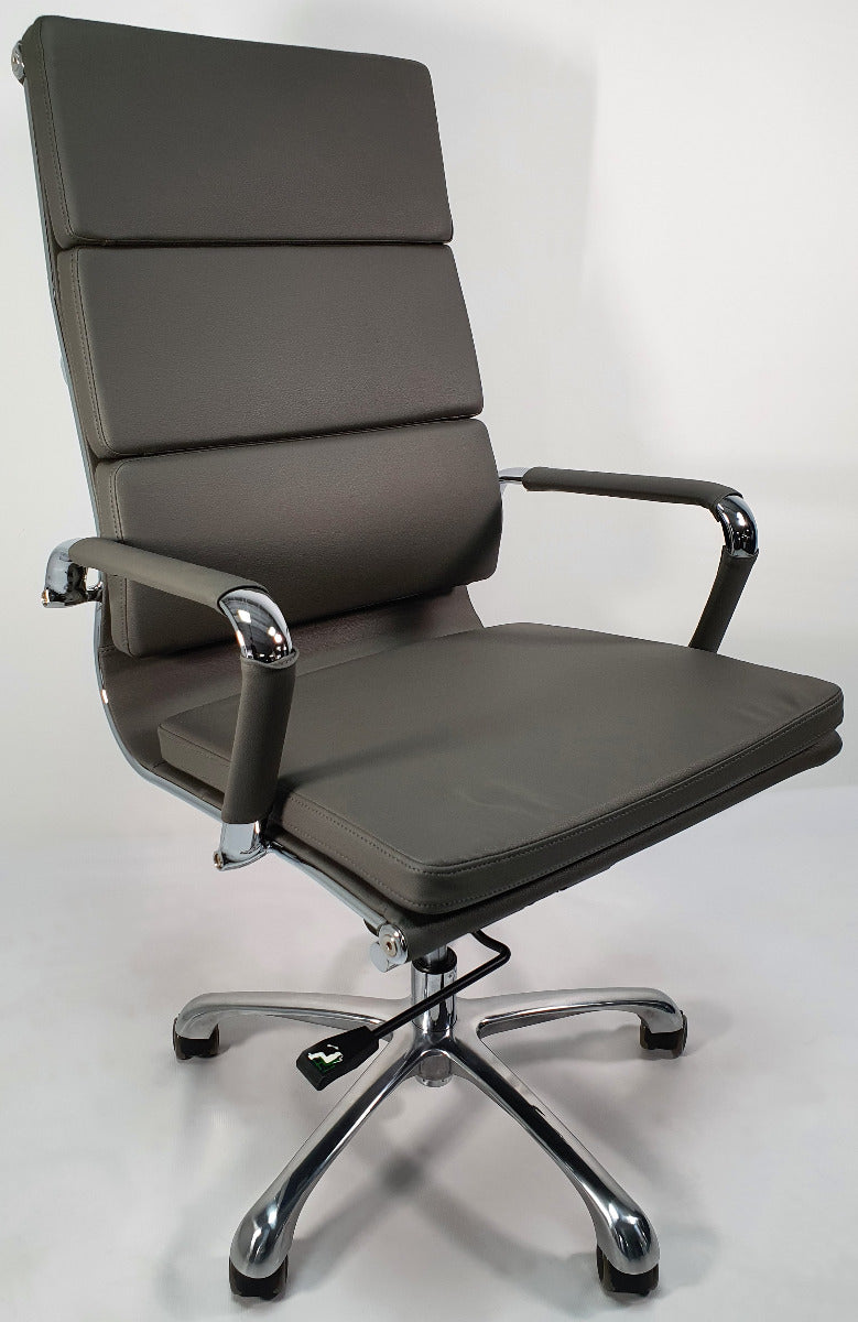 Providers Of Soft Pad Style High Back Executive Office Chair Grey HB-A13SP-GR North Yorkshire