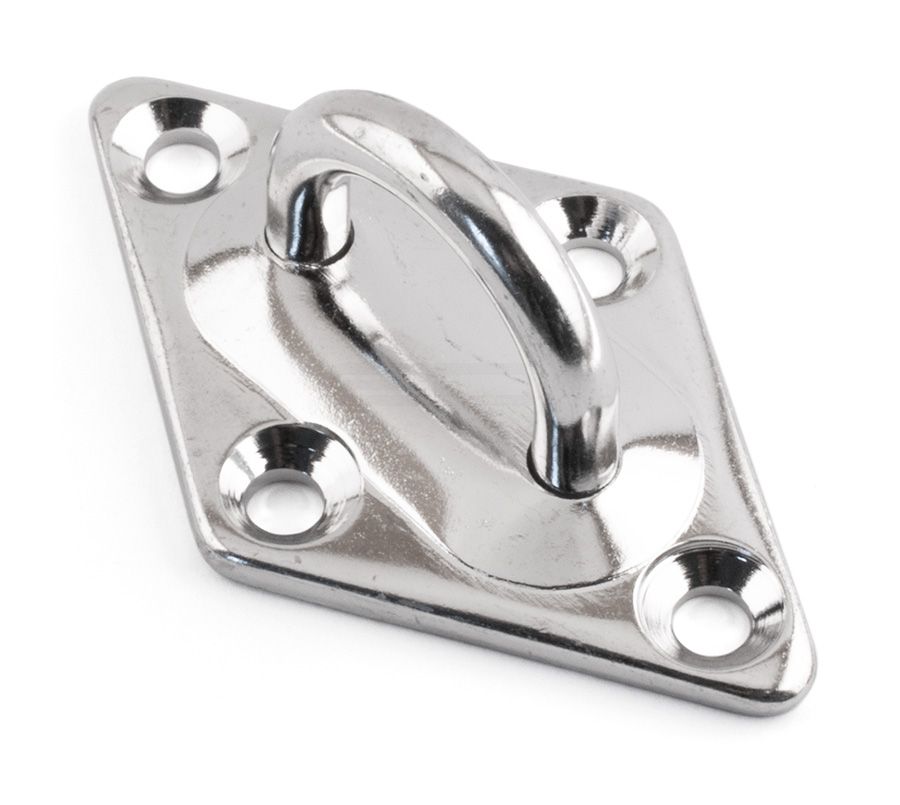 Diamond Eye Plates - 316 / A4 Stainless Steel