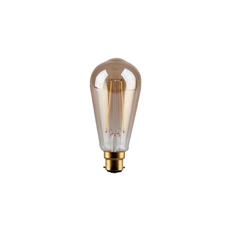Kosnic ST64 GLS B22 LED Filament Lamp 4W 2700K