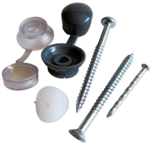 Corrugated PVC Fixings