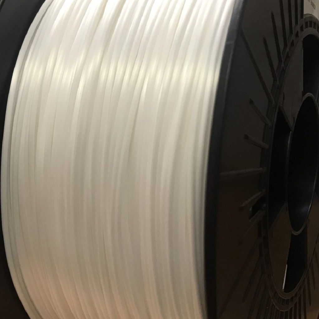 3D FilaPrint White Satin PLA 1.75mm 3D Printer Filament