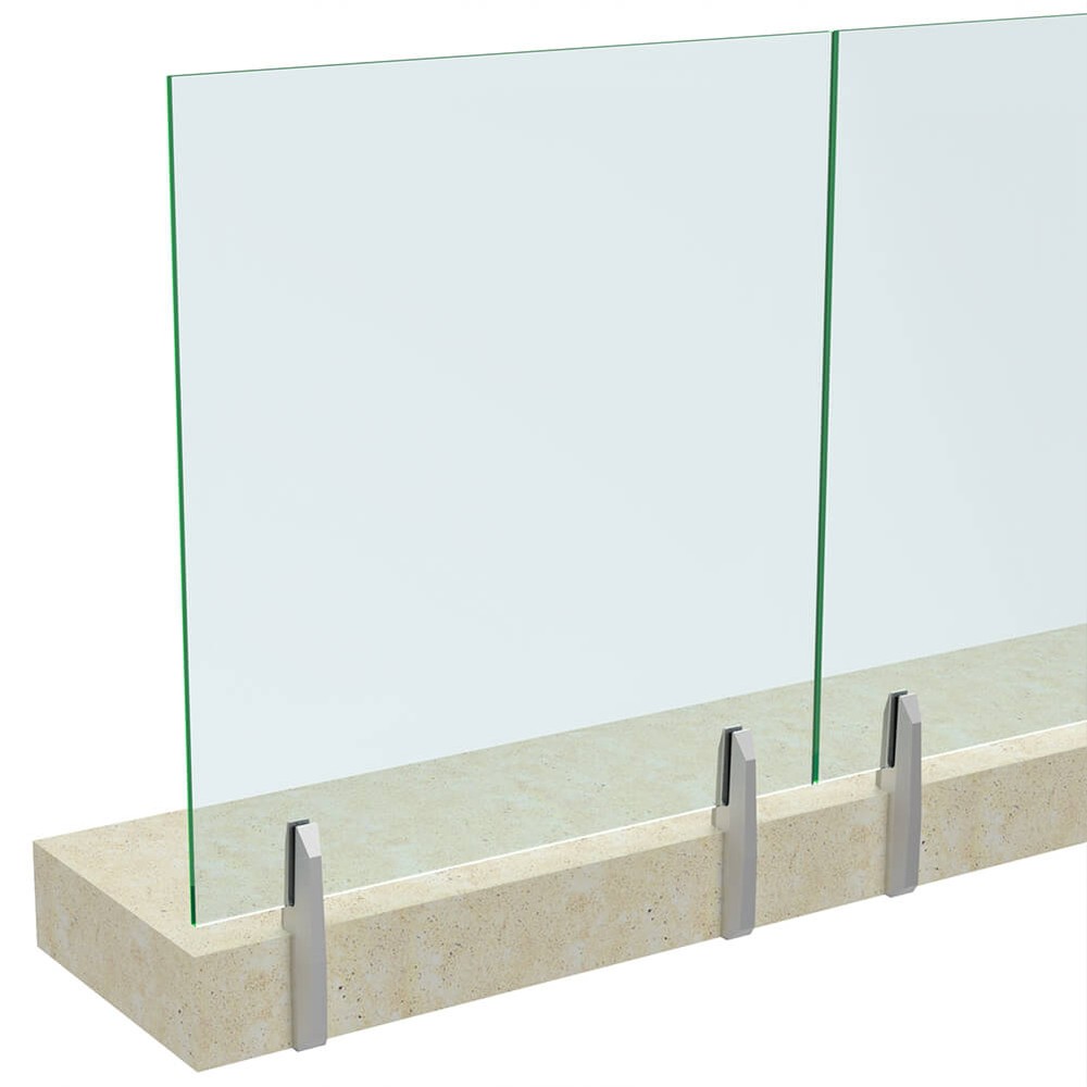 Edge Fix Tilt-Loc Spigot Duplex 2205 Sat Includes 15mm Glass