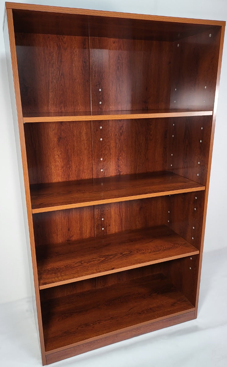 Medium Oak Executive Bookshelf - AB01 Huddersfield