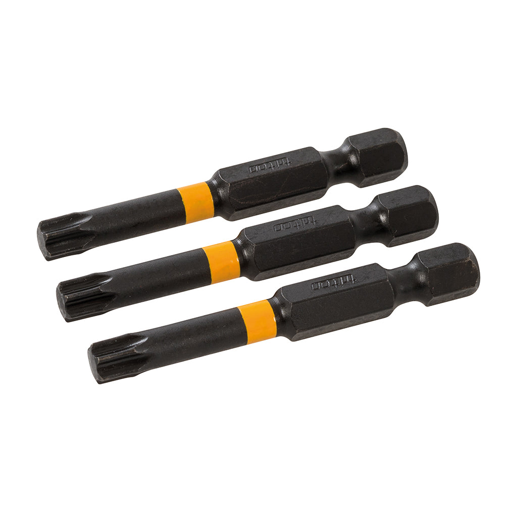 Triton T30 50mm T30 Screwdriver Impact Bit 3pk