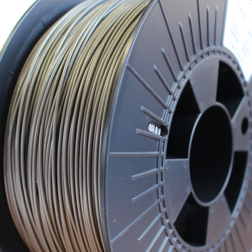 3D FilaPrint Silver PIPG 1.75mm 1Kg Recycled PETG 3D Printing Filament