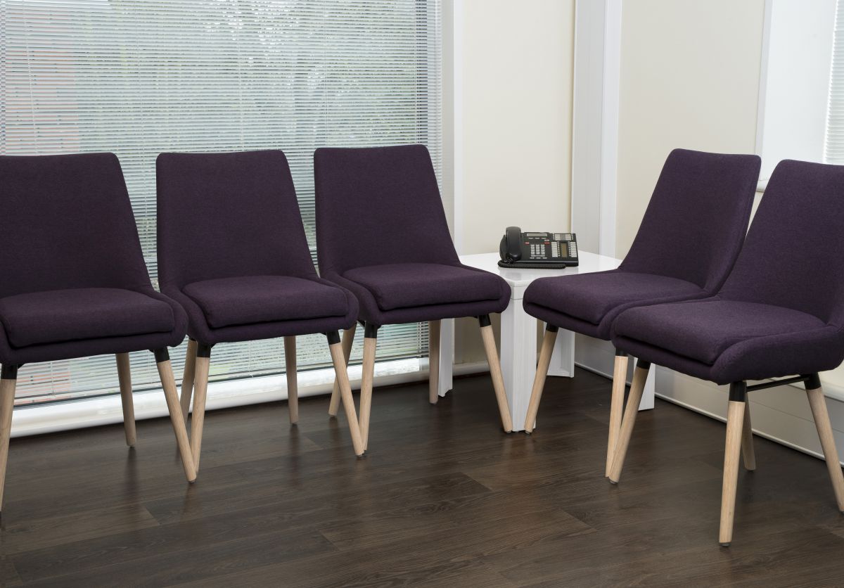 Providers Of Modern Fabric Meeting Reception Room Chair - Plum or Graphite Option - WELCOME-RECEPTION