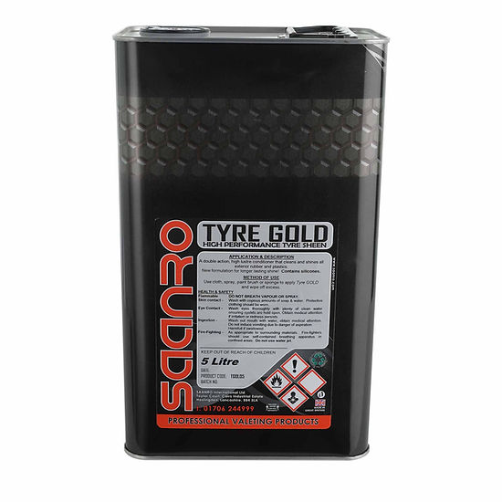 Suppliers of TYRE GOLD Tyre Dressing