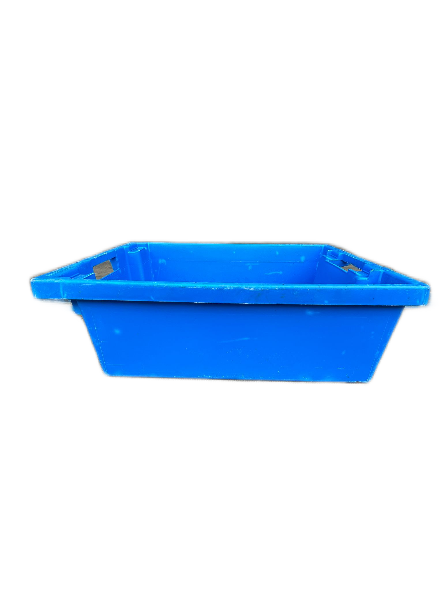 Suppliers Of 600x400x106 Bale Arm Crate - Blue For Transportation