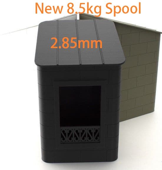 3D FilaPrint PLA Matte Black 2.85mm 8.5Kg 3D Printing Filament