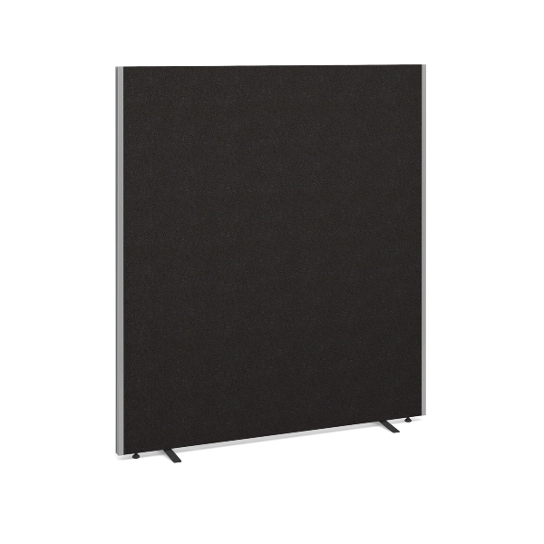 Floor Standing Fabric Screen 1800H x 1600W - Charcoal
